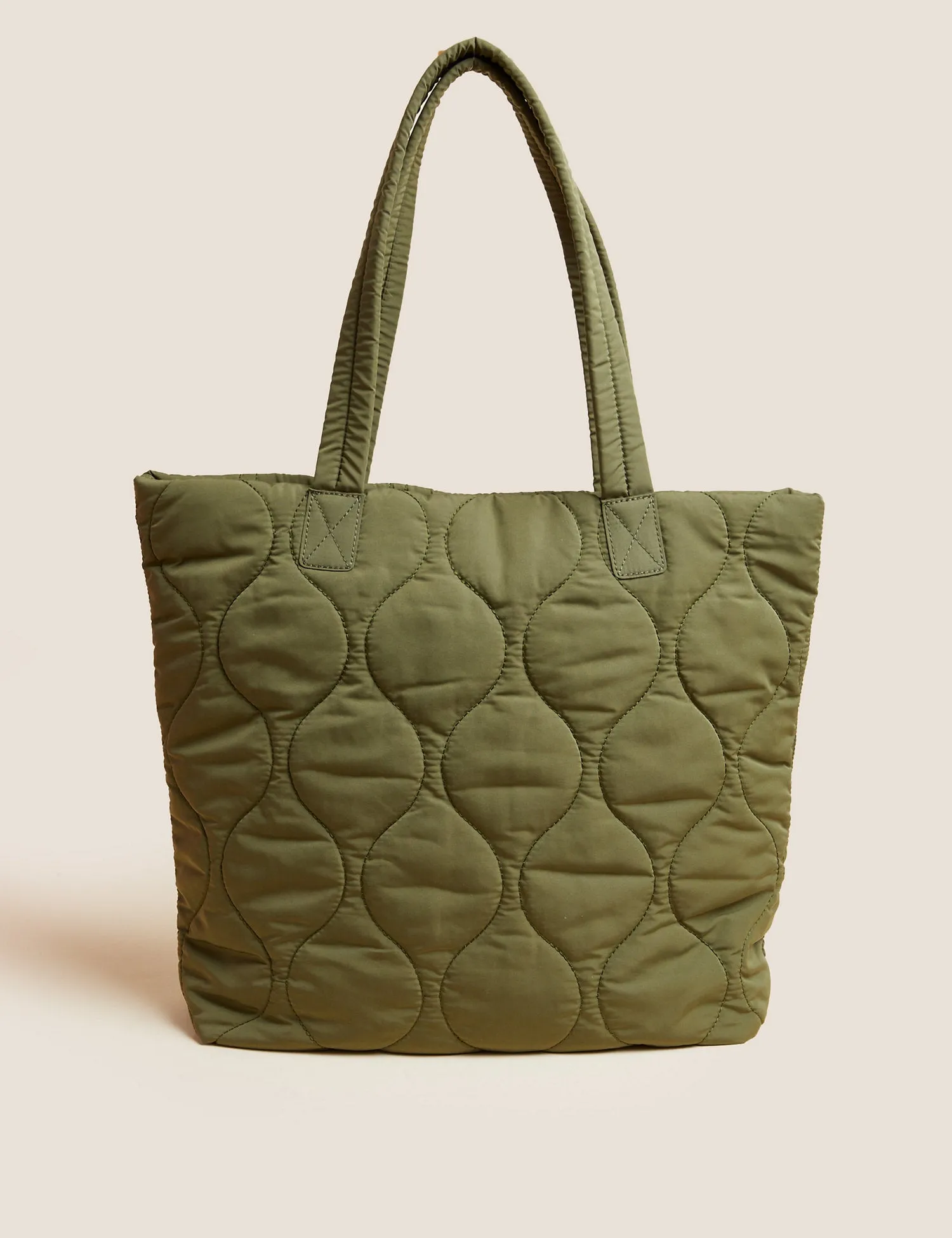 Water Resistant Quilted Tote Bag