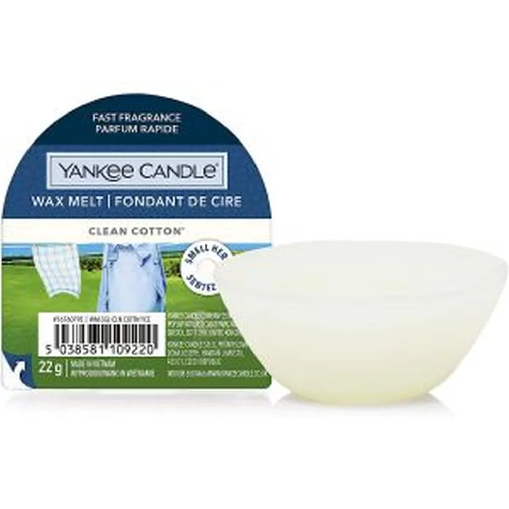 Yankee Candle Clean Cotton Single Wax Melt